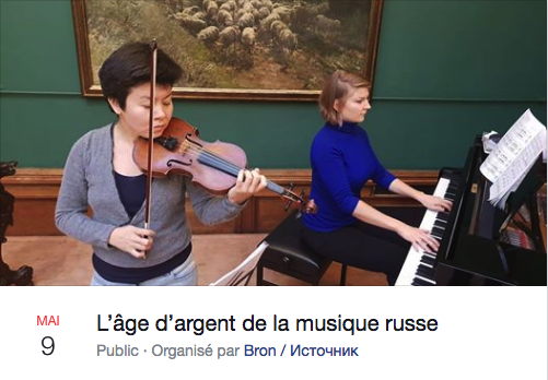 Page Facebook. Musée Charlier. Серебряный век русской музыки, концерт. L|âge d’argent de la musique russe. 2019-05-09